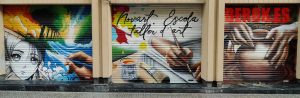 graffiti persianas novart escuela taller de arte